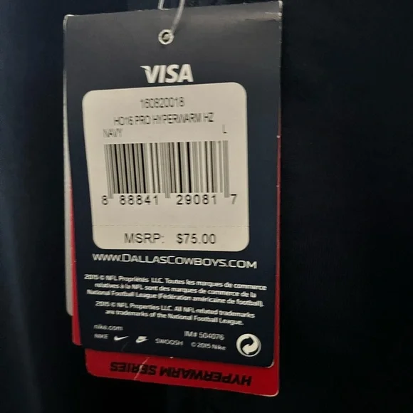 Dallas Cowboys NFL Nike Dri-Fit Pullover - Picture 9 of 9